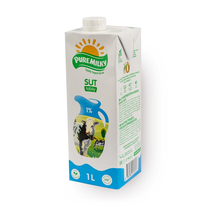 Молоко 1% Pure Milky Works