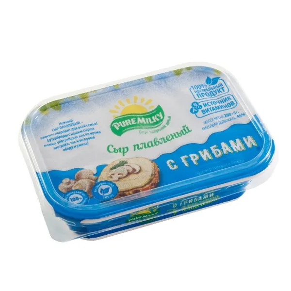 Сыр плавленый с грибами Pure Milky Works