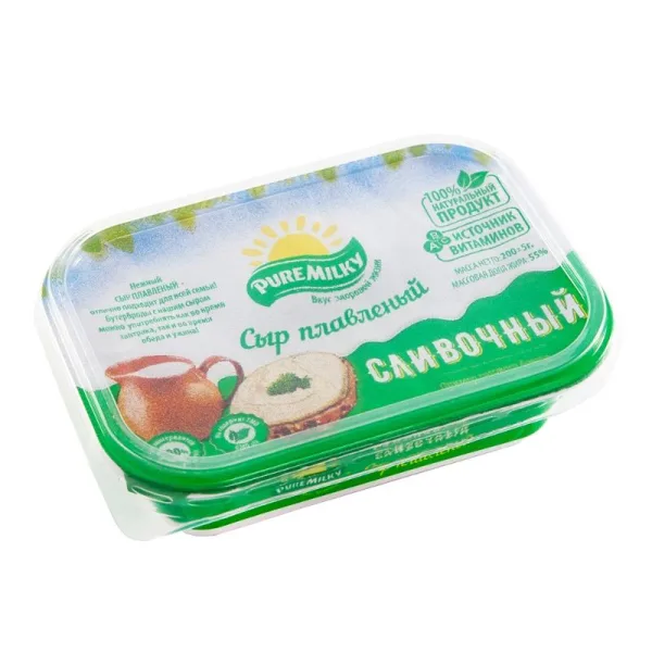 Сыр плавленый сливочный Pure Milky Works