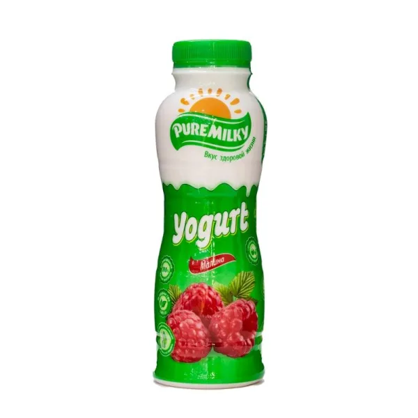 Йогурт малина 2,5% Pure Milky Works